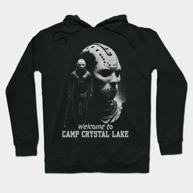 Welcome to The Camp Crystal Lake Hoodie by BAJAJU